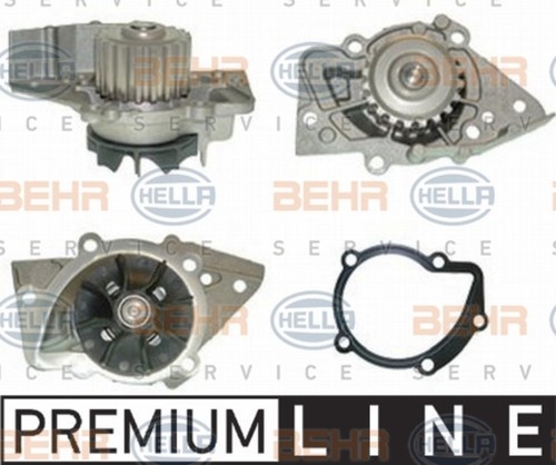 Behr water pump fits fiat - behr,